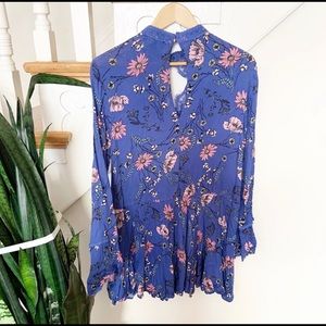 Lulu’s floral pattern mini dress